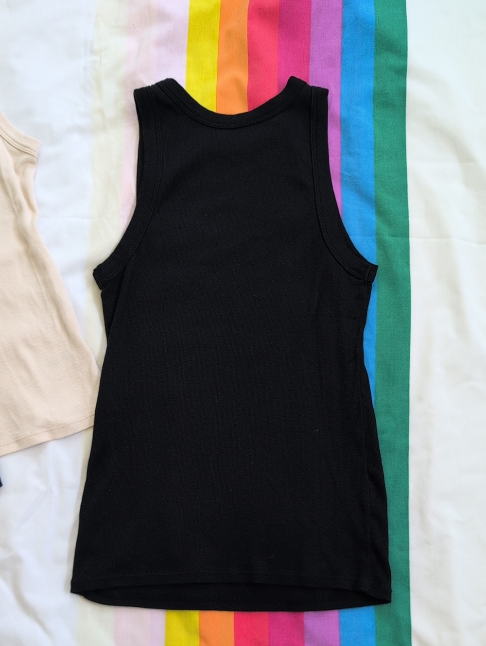 Set Of 4 A New Day Slim Fit Ribbed Tank Tops - Picture 5 of 8